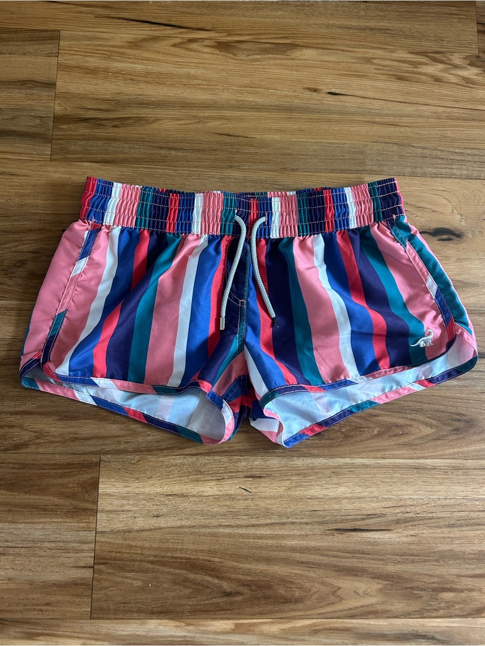SurfCuz Women Multi Color Swim Shorts Size M